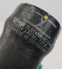 фото thumb №3, Wąż труба інтеркулер porsche cayenne ii 7p5 4.8