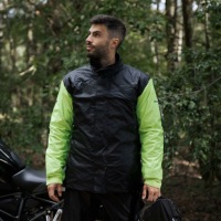 Куртка брюки дождевик REBELHORN RAIN черный флюо XXL