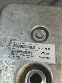 Бортовой компьютер двигателя alfa romeo mito 51891837 Доставка, фото thumb