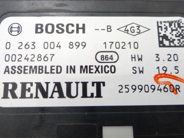фото thumb №6, Renault talisman модуль блок управления датчиков парковка pdc 259909460r