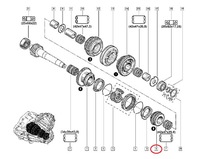 фото thumb №5, Renault оригинальный номер 8200270281 колесо зубчатое коробки