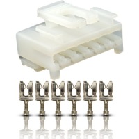 Купити Колодка штекер світла задній лампи fiat ducato 6pin s-105, фото thumb