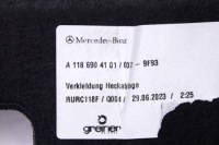 Купити Mercedes cla w118 w247 полиця задня багажника a1186904101, фото thumb