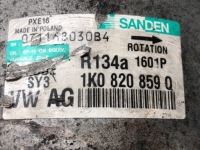 фото thumb №5, Компресор кондиціонера skoda superb ii 1k0820859q 2.0 140km 09-15