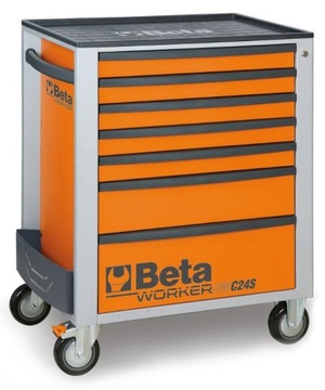 Шкаф на тележке для мастерской BETA BW2400S/R7 + 343 шт.