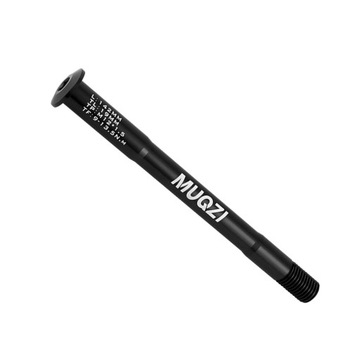 Widelec przedni rowerowy Mocowanie widelca na oś przelotową 142 mm, czarne