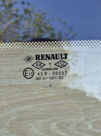 фото thumb №3, Стекло задняя renault thalia sedan оригинал 43-00097
