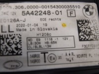 Bmw 2 u06 2021-2024 active tourer фара фара правий перед 5a42248 Доставка, фото thumb