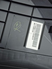 фото thumb №11, Заглушка захист подушки безпеки подушка безпеки пасажира консолі honda civic