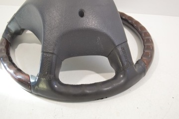 фото thumb №12, Кермо шкіра дерево mercedes w140 c140 s клас рестайлінг графітова сірий