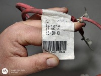 фото thumb №3, Шланг плюсовой клеммы twingo ii 1.2 06-14