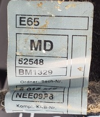 фото thumb №10, Підлокітник задня бардачок сидіння bmw 7 e65 6907320