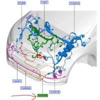 фото thumb №1, Жгут радара ford edge mk2 2.0 duratorq / ecoblue