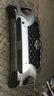 фото thumb №1, Hyundai santa fe 2019- бампер перед передний