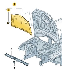 фото thumb №1, Шумоізоляція шумоізоляція капот передньої audi q7