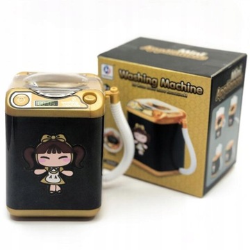 ИГРУШЕЧНАЯ СТИРАЛЬНАЯ МАШИНА С ЩЕТКАМИ ДЛЯ ЧИСТКИ ГУБКОЙ