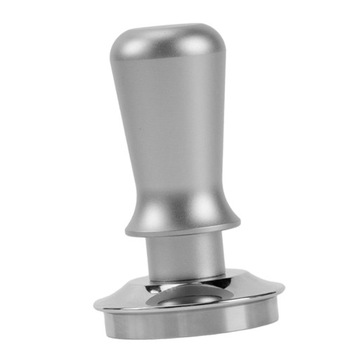 Press Tool Tamper Espresso Handle sabotaż kawy do kuchni 58mm srebrny