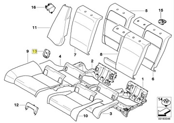 фото thumb №6, Защита isofix bmw 3 e92 e92 lci оригинальный 52206970744