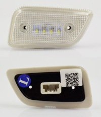 фото thumb №3, Лампа козырёк mercedes actros mp4 mp5 левая led габаритный фонарь