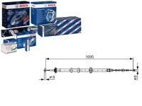 Купить Тяга трос тормоза ручного bosch 814010159, фото thumb