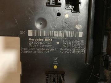 фото thumb №10, Модуль блок керування sam mercedes e-klasa w212 2129004201