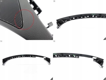 фото thumb №11, Audi a6 s6 4g0 c7 10-18 рестайлінг планка верхня капот панель під лобовим склом хром проекційний дисплей