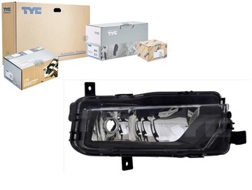 фото thumb №1, Лампа противотуманная перед l vw caddy iv 05.15-12.19 tyc