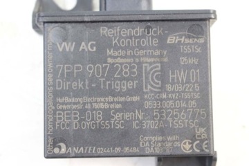 фото thumb №8, Audi r8 ii 4s блок керування модуль kół 7pp907283 тиску шина 7pp 907 283 a6 4