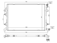 фото thumb №1, Vw jetta 2014-2018 радіатор 5k0121251s
