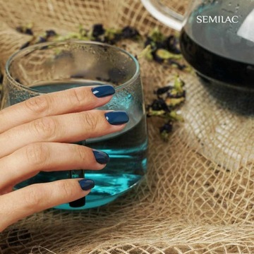SEMILAC 406 Blue Tea UV LED Lakier Hybrydowy 7ml