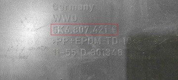 фото thumb №10, Бампер задний vw 5k6807421e 0.0l дизель 2010