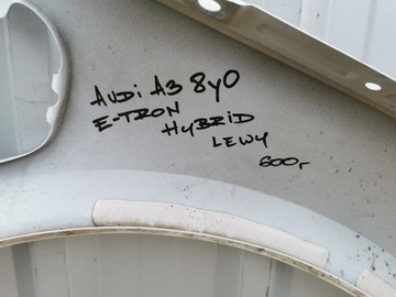 фото thumb №10, Audi a3 8y0 e-tron гибрид крыло левый перед переднее