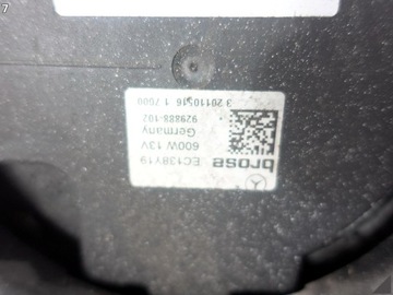 фото thumb №8, Mercedes ml gle w166 c292 gl gls x166 600w вентилятор a0999060900