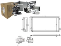 фото thumb №1, Конденсатор кондиціонера fiat 500x jeep renegade 1.6 1.6d 07.14-