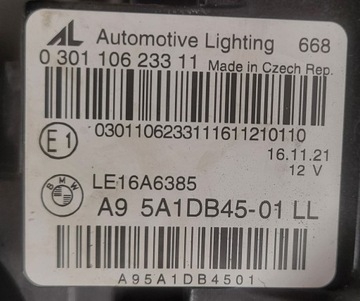 фото thumb №14, Bmw 3 g20 g21 led фара лампа ліва передня перед