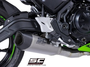 Выхлопная система SC-Project SC1-R GT Matt Black Kawasaki NINJA 650 2021-2022