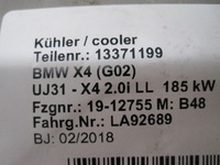 фото thumb №8, Pas передній радіатор bmw x1 g01 x4 g02 2,0i