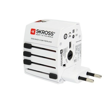 Дорожный USB-адаптер Skross MUV 4 в 1