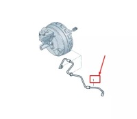 фото thumb №1, Vw amarok 2h brake вакуумный труба with обратный клапан rhd 2h2611931e