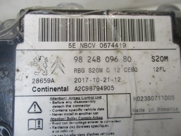 фото thumb №6, Датчик air bag подушка безпеки citroen c3 iii