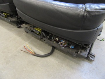 фото thumb №8, Сиденья bmw 5 e60 e61 европа подогрев чёрная кожа 2003-2005r. дорестайлинг