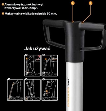 Ручная луково-сажалка FISKARS Xact Bulb M1