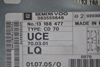 фото thumb №5, Радиопроигрыватель cd opel vectra c 13188477