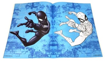 Раскраска Человек-Паук из Marvel. 32 страницы (примечание)