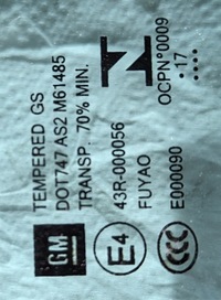 фото thumb №3, Opel insignia b скло двері перед p з 2017 r.