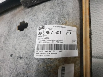 фото thumb №10, Audi a4 b8 s-line стеля чорна sedan 11r