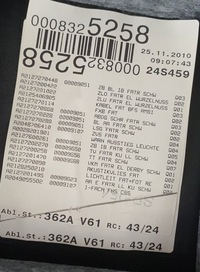 фото thumb №7, Обивка обшивка правый перед mercedes w212 europa