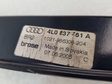 фото thumb №5, Audi q7 4l підйомник вікна лівий перед переднє оригінал