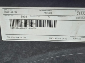 фото thumb №7, Бампер перед переднее bmw x2 f39 m набор цвет 475