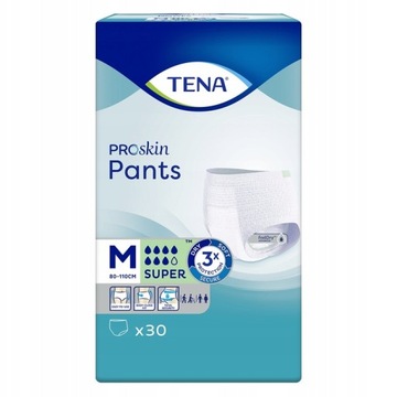 АБСОРБИРУЮЩИЕ ТРУСИКИ Tena Pants ProSkin Super M 30 шт.